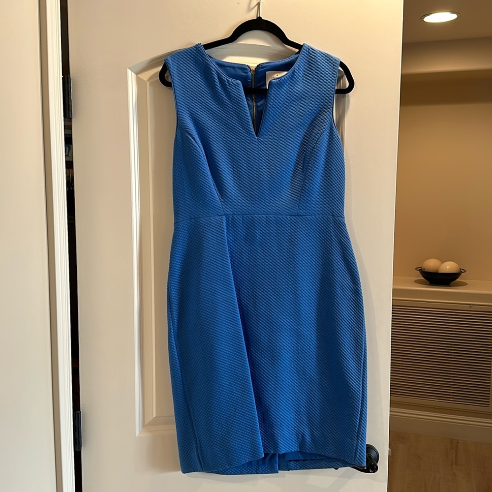 Kate Spade periwinkle blue sleeveless dress size 12.